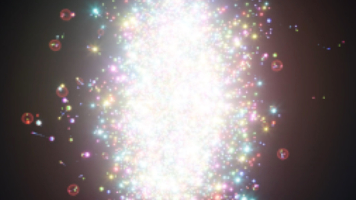 Shape-shifting collisions probe secrets of early Universe
